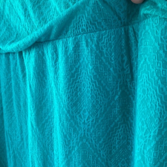 Prana Green Teal Dress Tank‎ - Picture 3 of 9